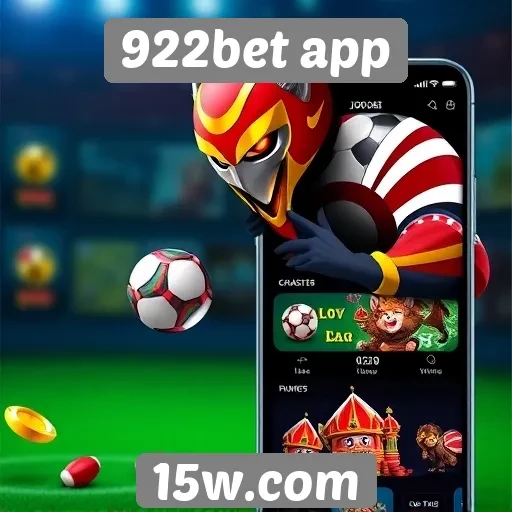 Tipos de jogos disponíveis no 922bet app